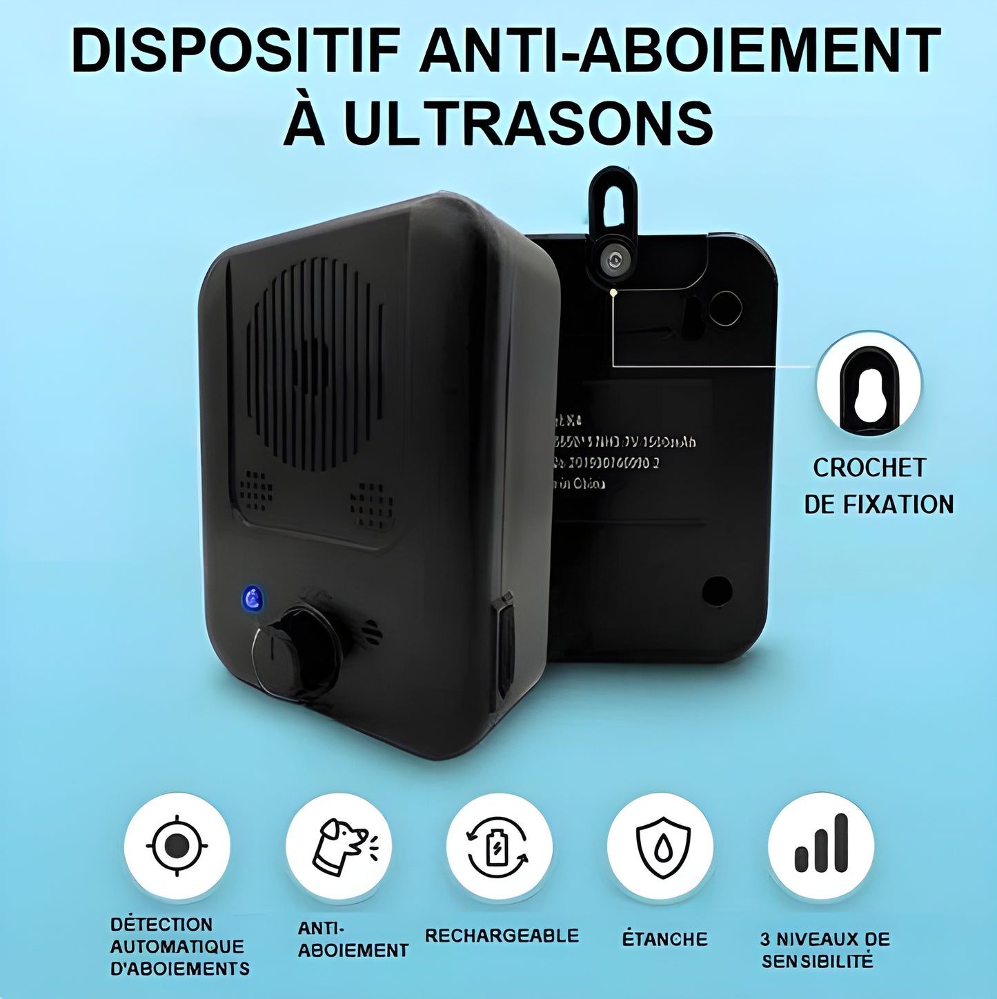 Dispositif Anti-Aboiement à Ultrasons